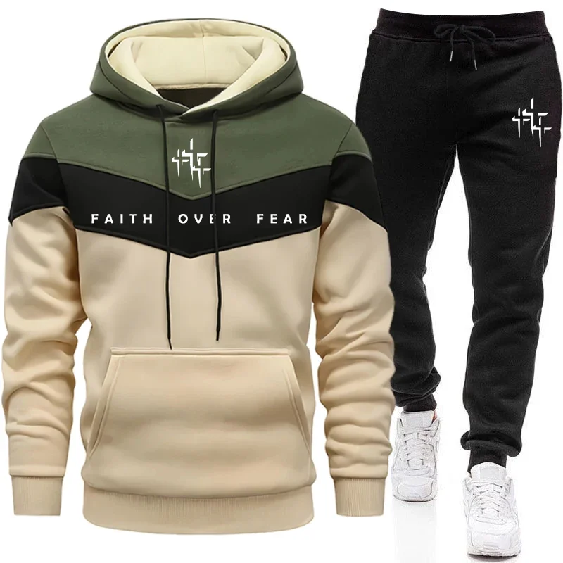 Winter Clothing Hoodie - بدلة رياضية للرجال بتصميم 