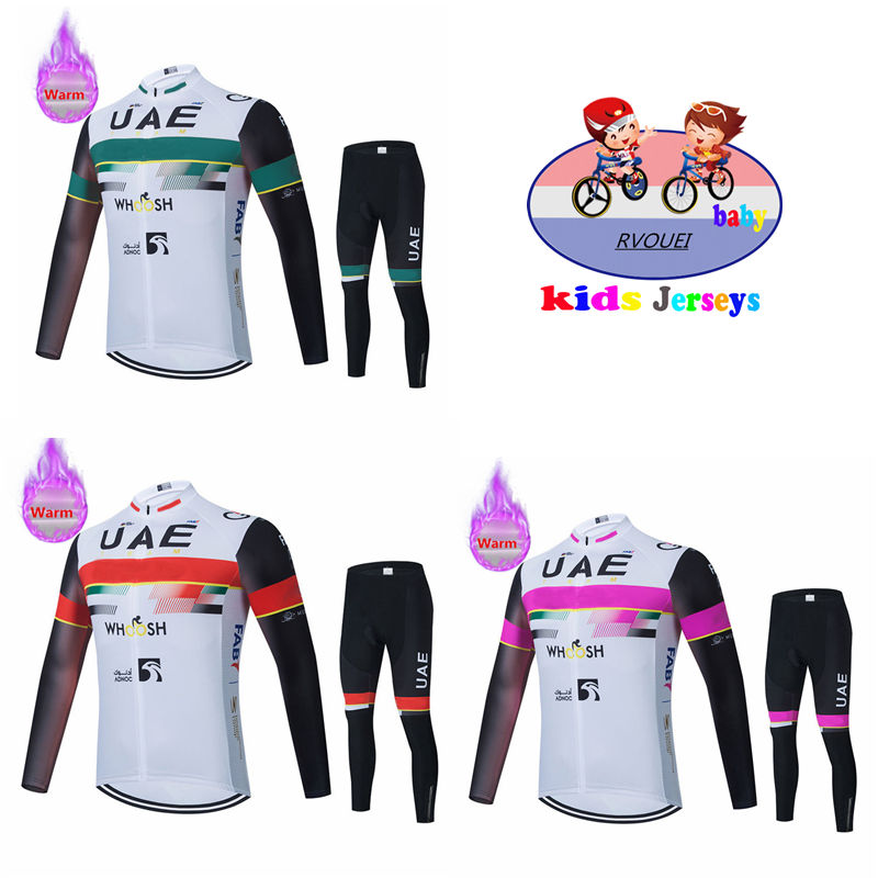 Winter Clothing Kids Sale - مجموعة قميص ركوب دراجات بأكمام طويلة