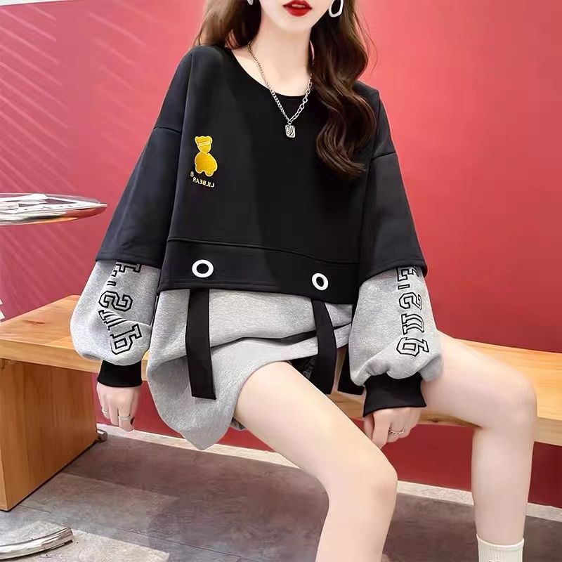 Winter Clothing Trends For Women - ملابس نسائية فضفاضة كسول نمط هوديي