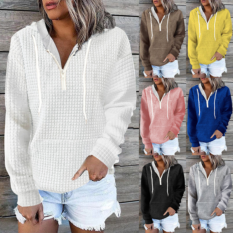Winter Clothing Color - حجم كبير الملابس النسائية هوديس ملابس