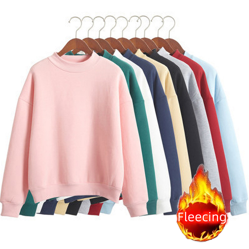 Winter Clothing Trends For Women - الصوف نصف عالية الرقبة طويلة الأكمام