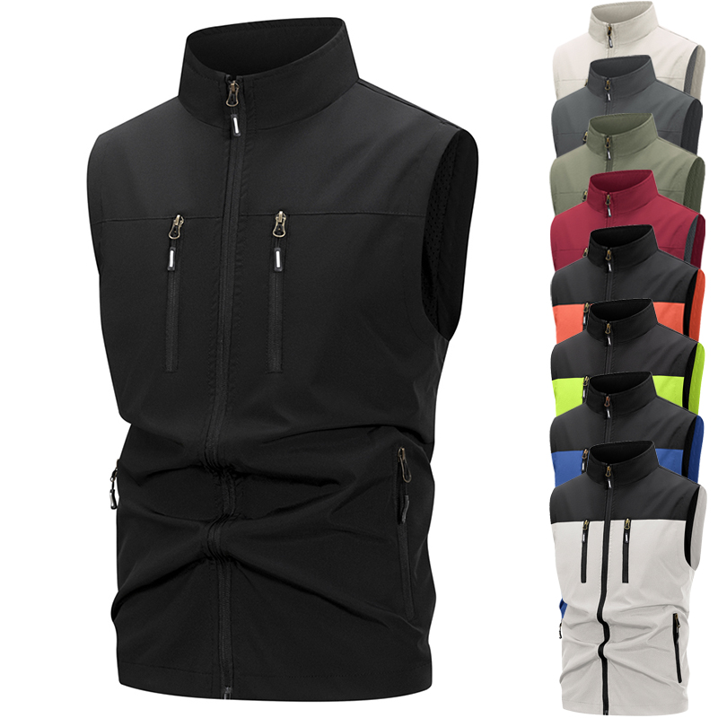 Winter Clothing Equipment - سترة رجالية خفيفة الوزن مع جيوب