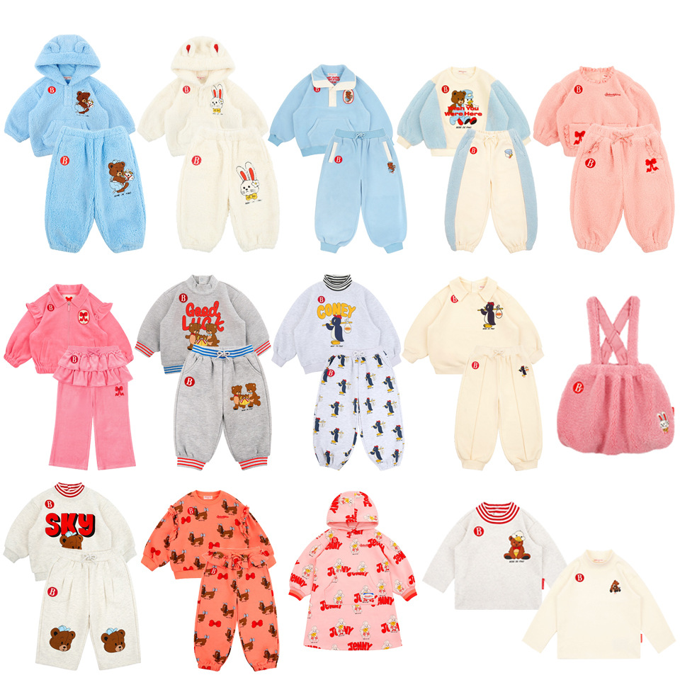 Winter Clothing For 1 Year Old Girl - مجموعة ملابس أطفال شتوية سميكة عالية