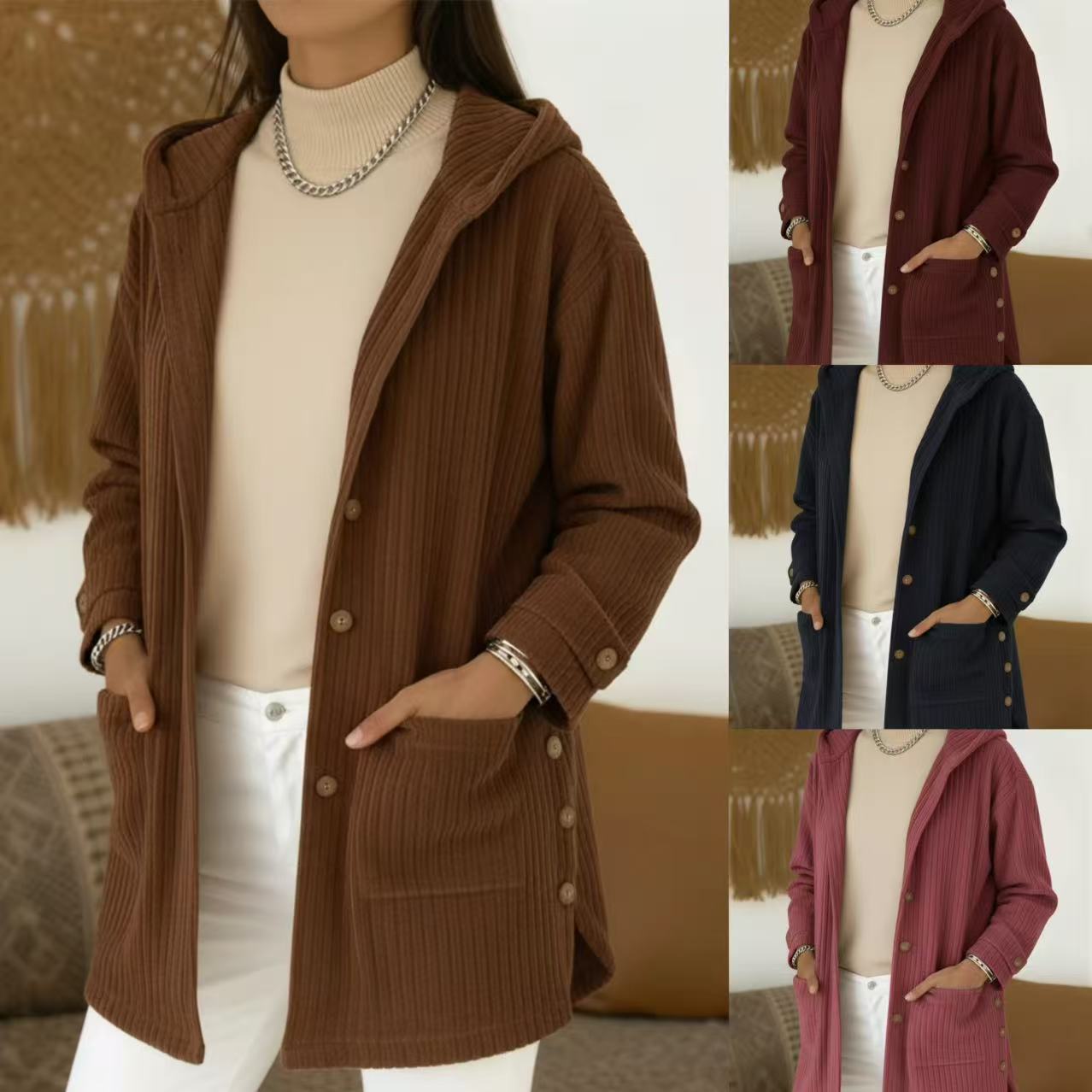 Winter Clothing Amazon - ملابس نسائية للتجارة الخارجية الأوروبية والأمريكية