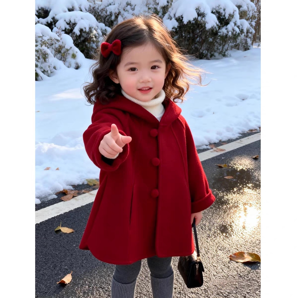 معطف صوف للفتيات، جديد لخريف و - مراجعة Winter Clothing For Baby Girl وسعره