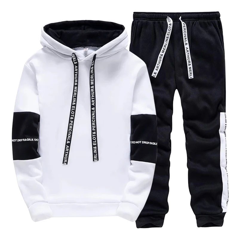 بدلة رياضية رجالية باللونين ال - مراجعة Winter Clothing Hoodie وسعره