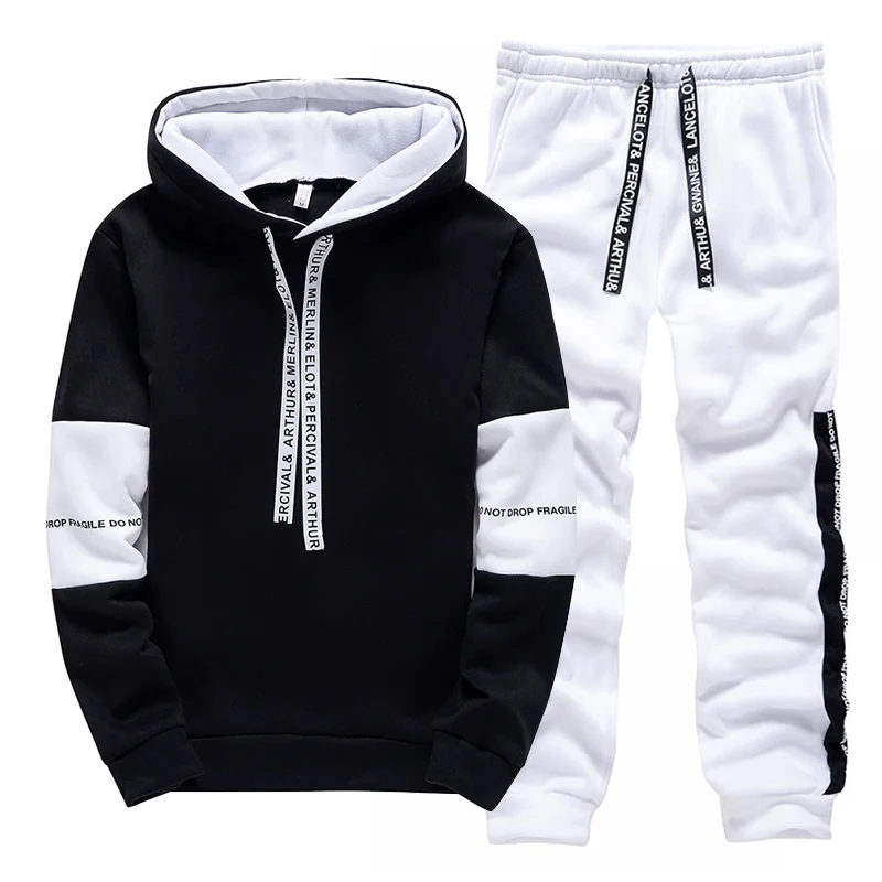 بدلة رياضية رجالية باللونين ال - مراجعة Winter Clothing Hoodie وسعره