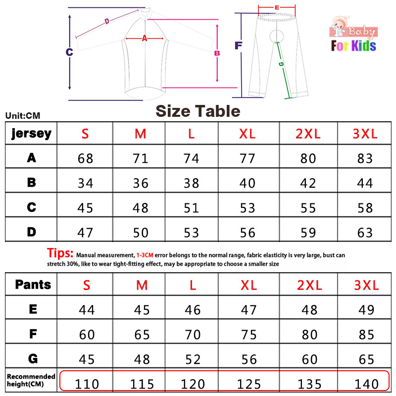 مجموعة قميص ركوب دراجات بأكمام - مراجعة Winter Clothing Kids Sale وسعره