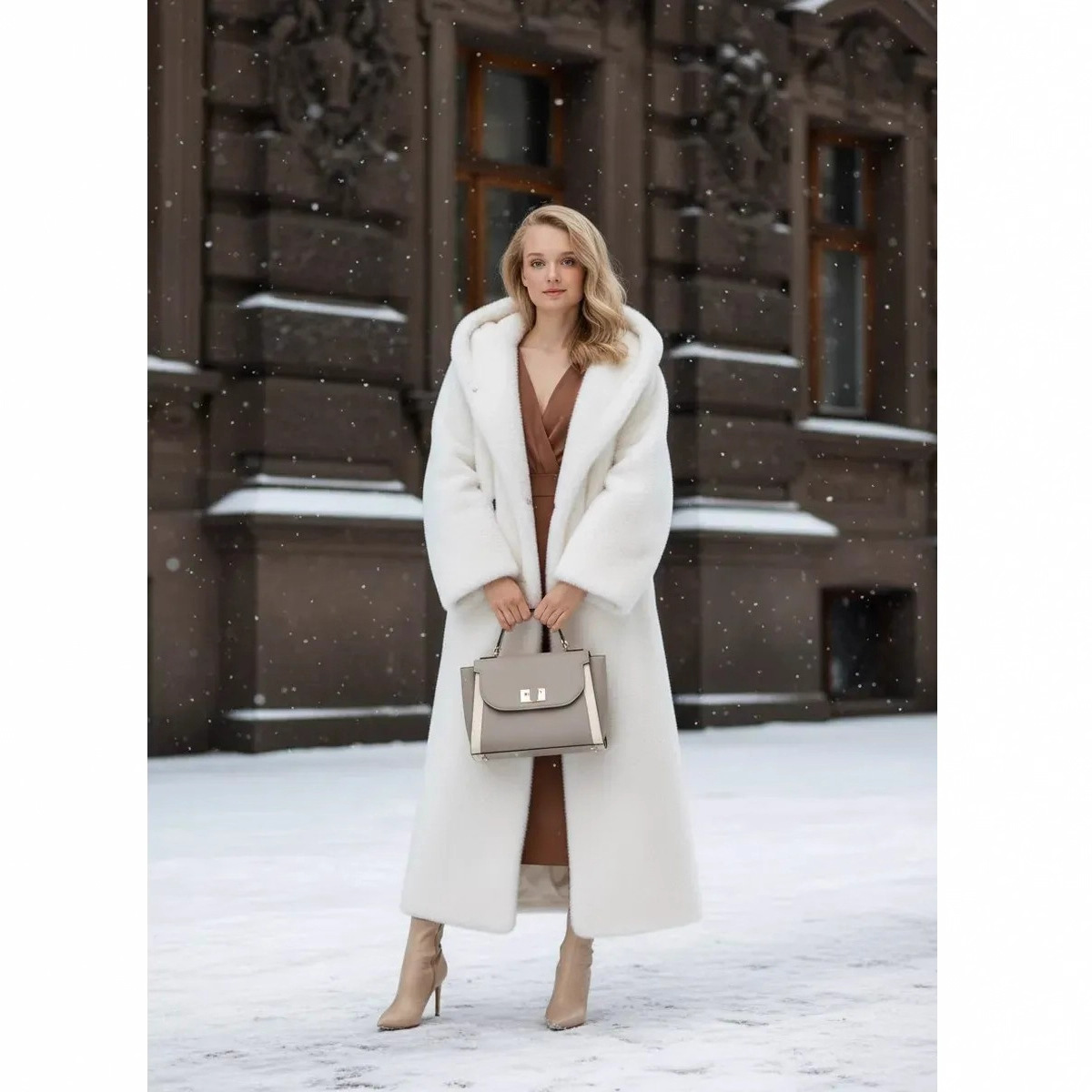 معطف فرو نسائي من أمازون صديق  - مراجعة Winter Clothing Amazon وسعره