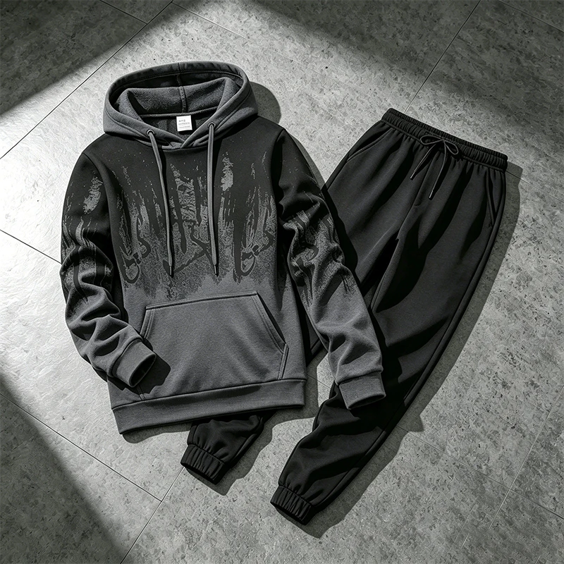 هوديز وبدلات رياضية رجالية للخ - مراجعة Winter Clothing Hoodie وسعره