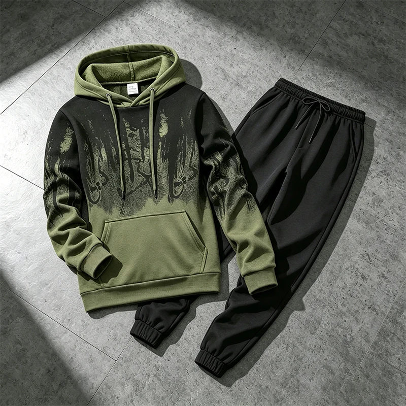 هوديز وبدلات رياضية رجالية للخ - مراجعة Winter Clothing Hoodie وسعره