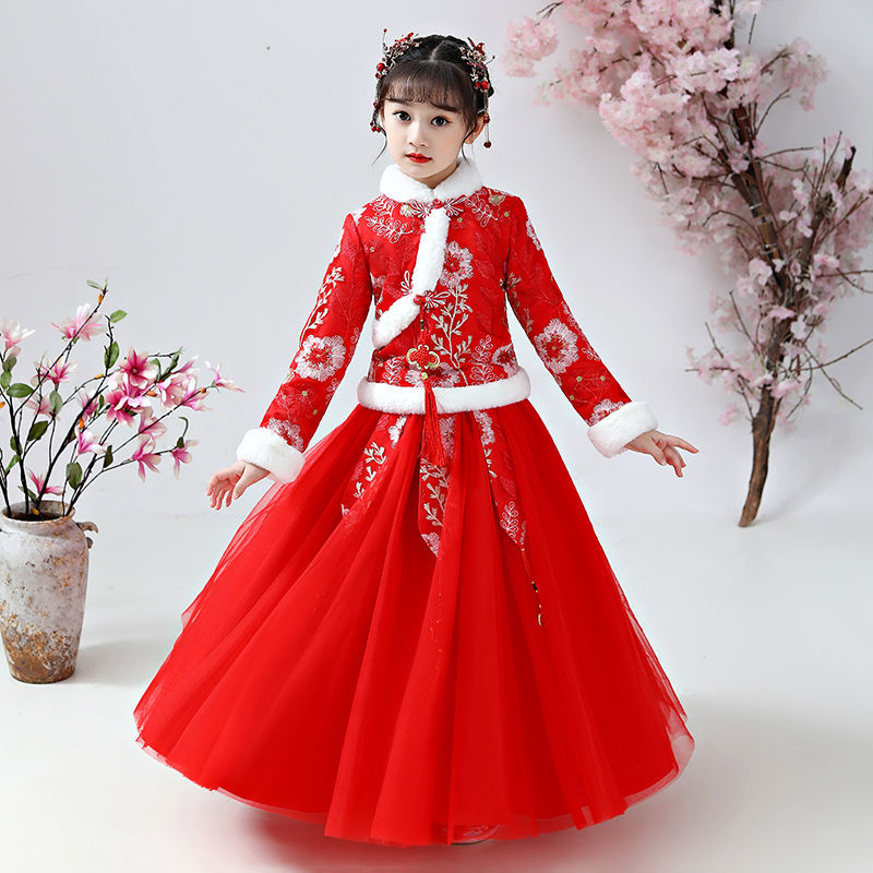 الفتاة Hanfu زي القديمة ، فستا - مراجعة Winter Clothing For Baby Girl وسعره