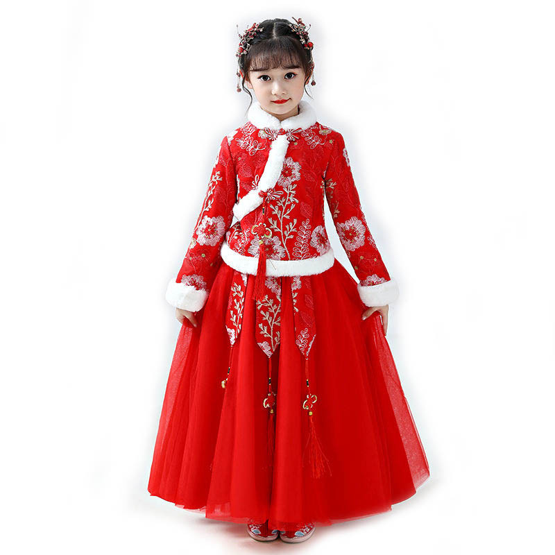 الفتاة Hanfu زي القديمة ، فستا - مراجعة Winter Clothing For Baby Girl وسعره