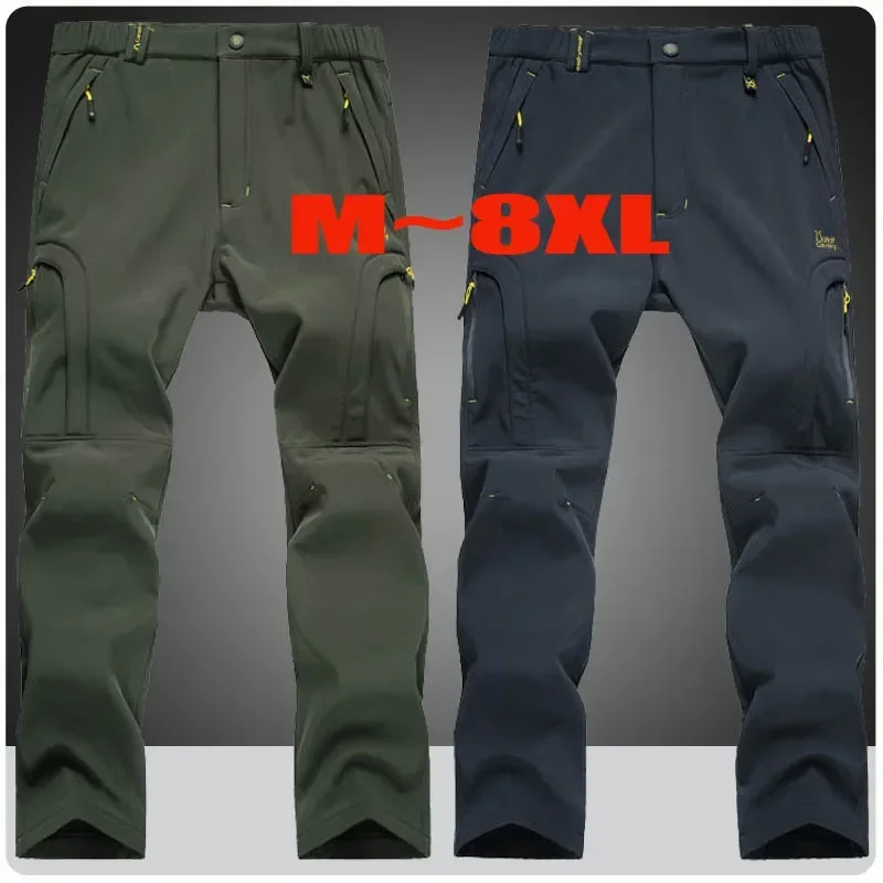 حجم كبير 6XL 7XL 8XL رجل رشاقت - مراجعة Ski Pants Waterproof وسعره