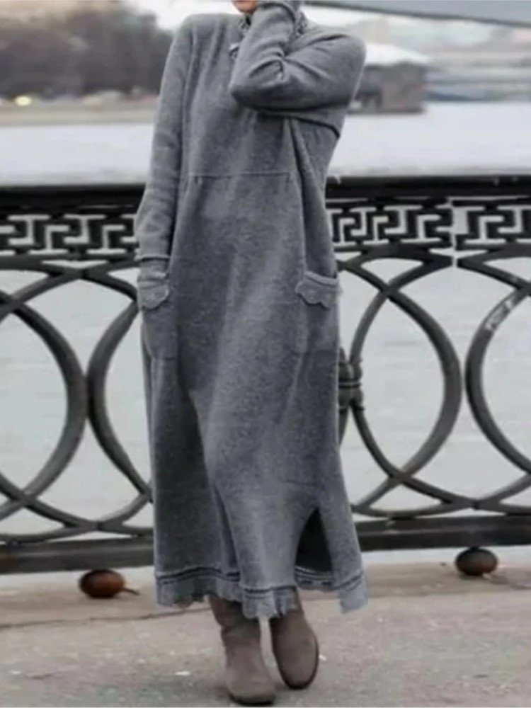 فساتين طويلة جديدة لخريف وشتاء - مراجعة Winter Clothing Pinterest وسعره