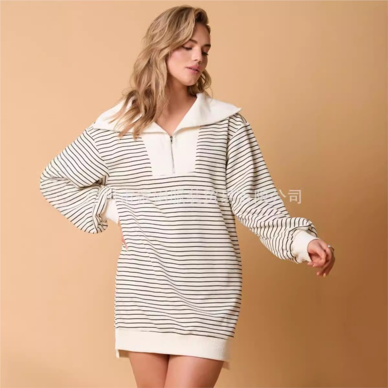 فستان فضفاض أسلوب بسيط فساتين  - مراجعة Winter Clothing H&M وسعره