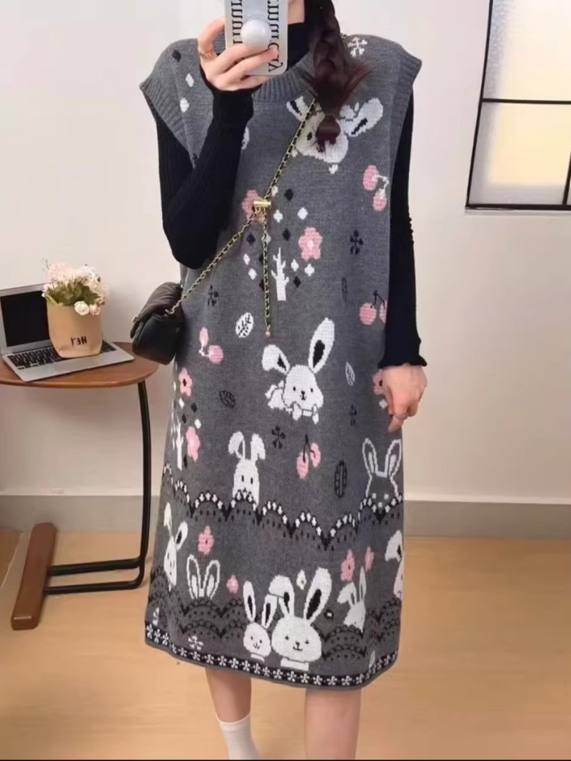 كسول الكرتون سترة سترة فستان 2 - مراجعة Winter Clothing Trends 2025 Women'S وسعره