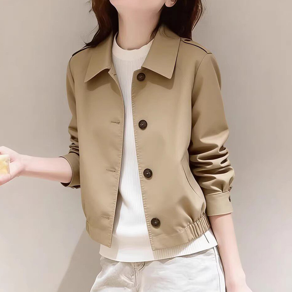 معطف ترنش كاكي صغير أنيق وجذاب - مراجعة Winter Clothing Looks وسعره