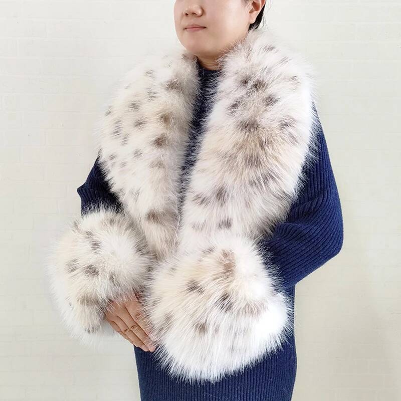 كبير إمرأة فو الثعلب الفراء وش - مراجعة Winter Clothing Equipment وسعره