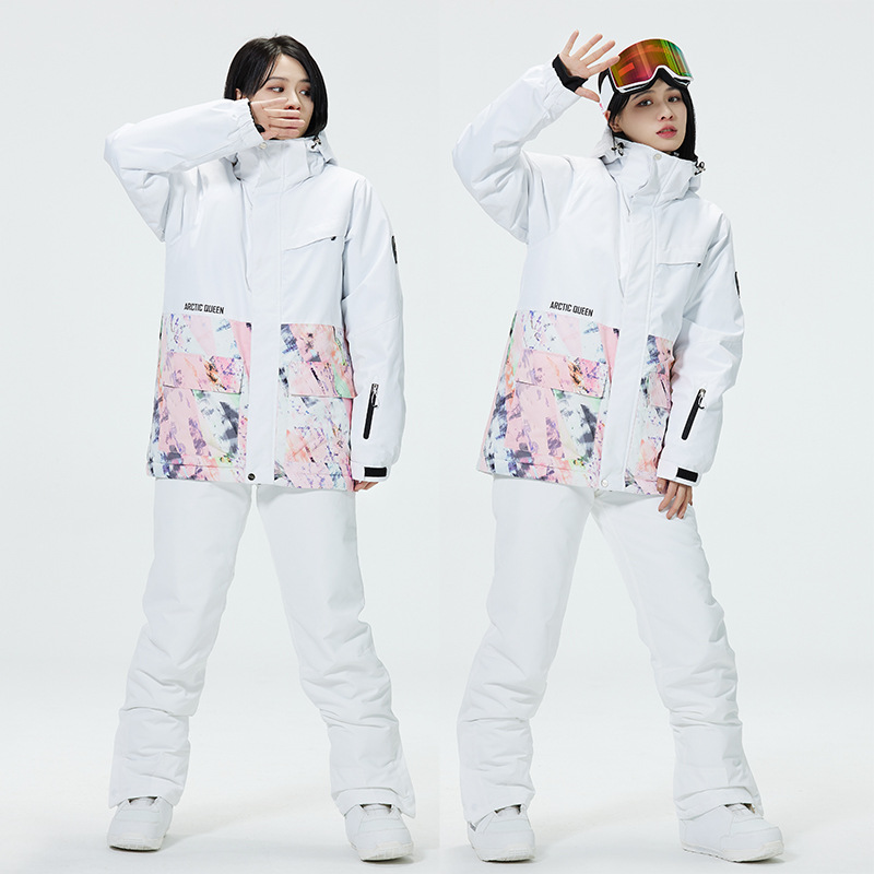 بدلة تزلج بألوان متعددة للرجال - مراجعة Ski Pants Waterproof وسعره