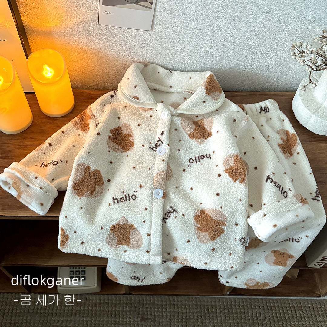 بيجامات أطفال جديدة لخريف وشتا - مراجعة Winter Clothing For 1 Year Old Girl وسعره