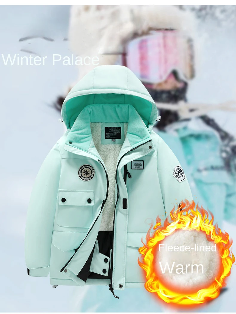 غير مجموعة - 30 درجة للأطفال ف - مراجعة Ski Pants Waterproof وسعره