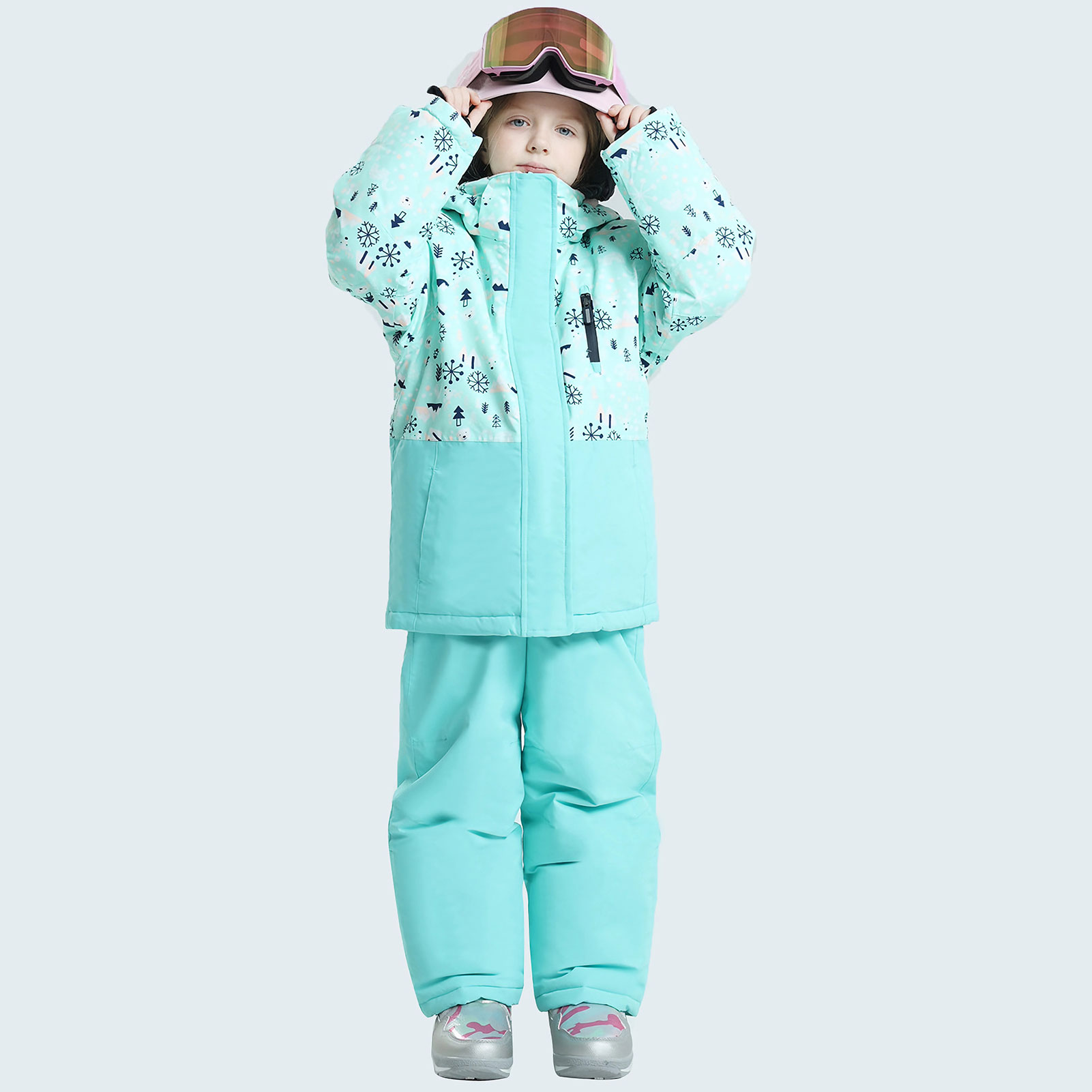 -ملابس تزلج للأطفال بزاوية 30  - مراجعة Ski Pants Waterproof وسعره