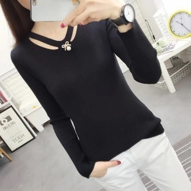 الخامس الرقبة الحياكة ضئيلة ال - مراجعة Winter Clothing Trends For Women وسعره
