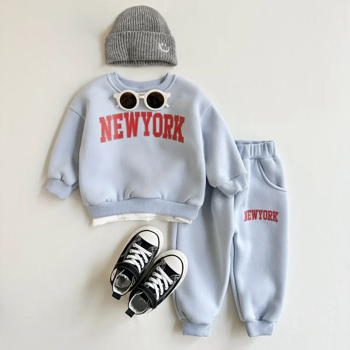 2 قطعة مجموعة ملابس الطفل بنين - مراجعة Winter Clothing For 1 Year Old Girl وسعره