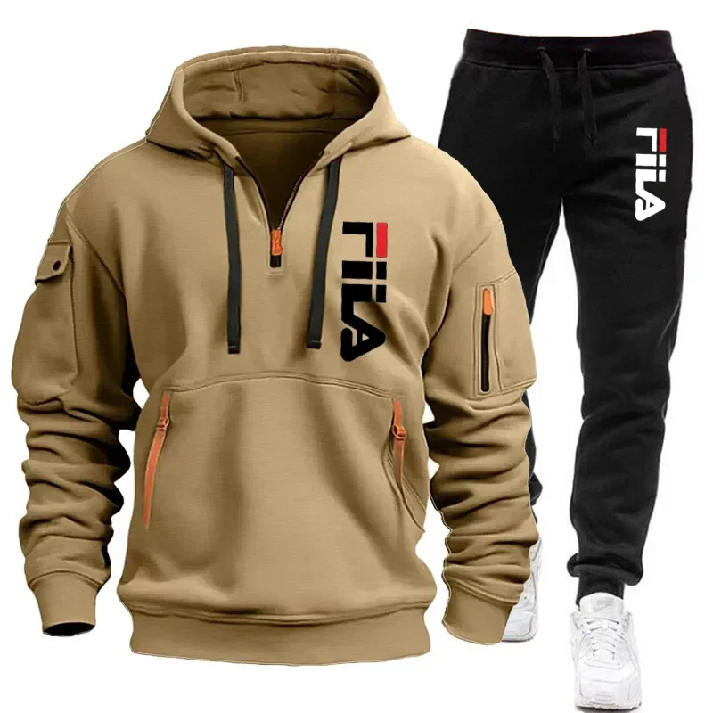 طقم رياضي رجالي جديد لخريف وشت - مراجعة Winter Clothing Hoodie وسعره