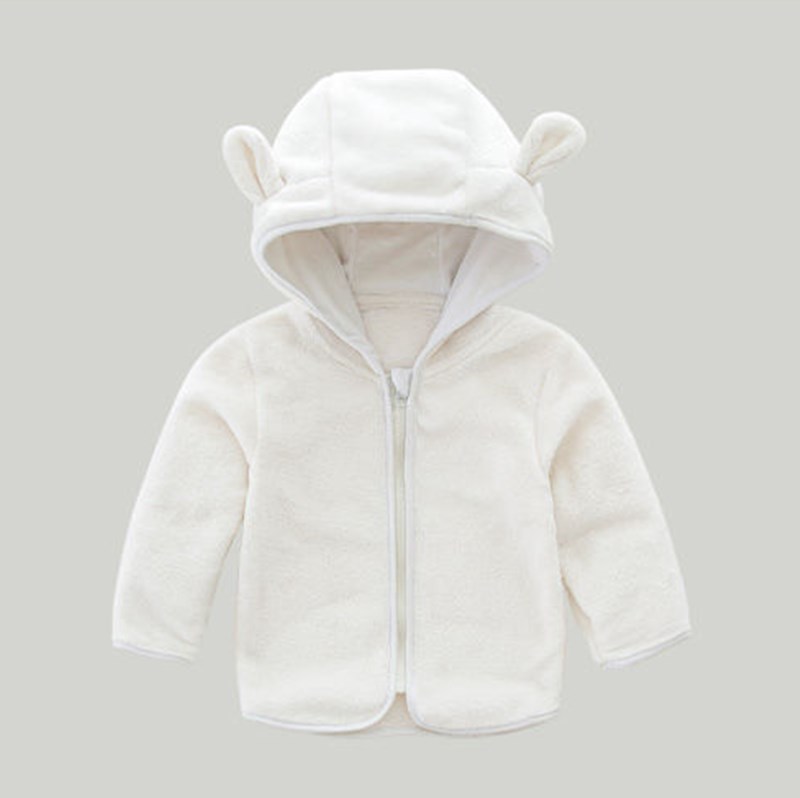 معطف أطفال بسيط بلون واحد وأكم - مراجعة Winter Clothing For 1 Year Old Girl وسعره