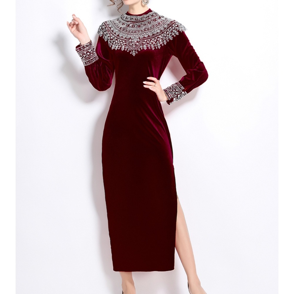 أنيقة طويلة الأكمام خمر س الرق - مراجعة Winter Clothing H&M وسعره