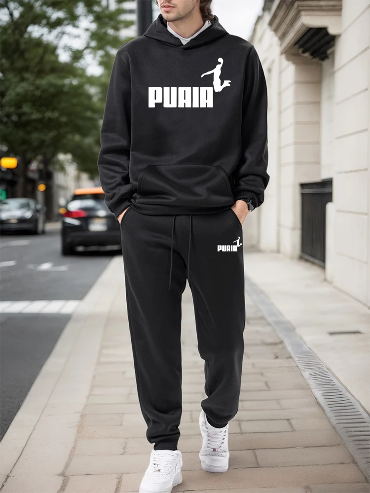 طقم رجالي/هودي/بنطلون خريف وشت - مراجعة Winter Clothing Hoodie وسعره