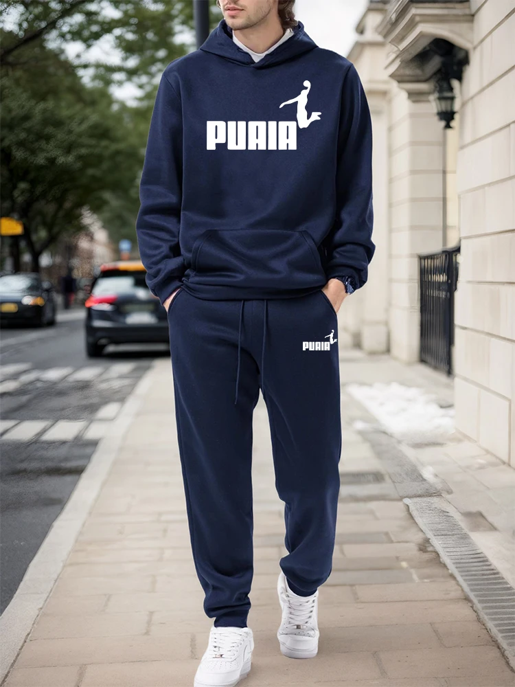 طقم رجالي/هودي/بنطلون خريف وشت - مراجعة Winter Clothing Hoodie وسعره