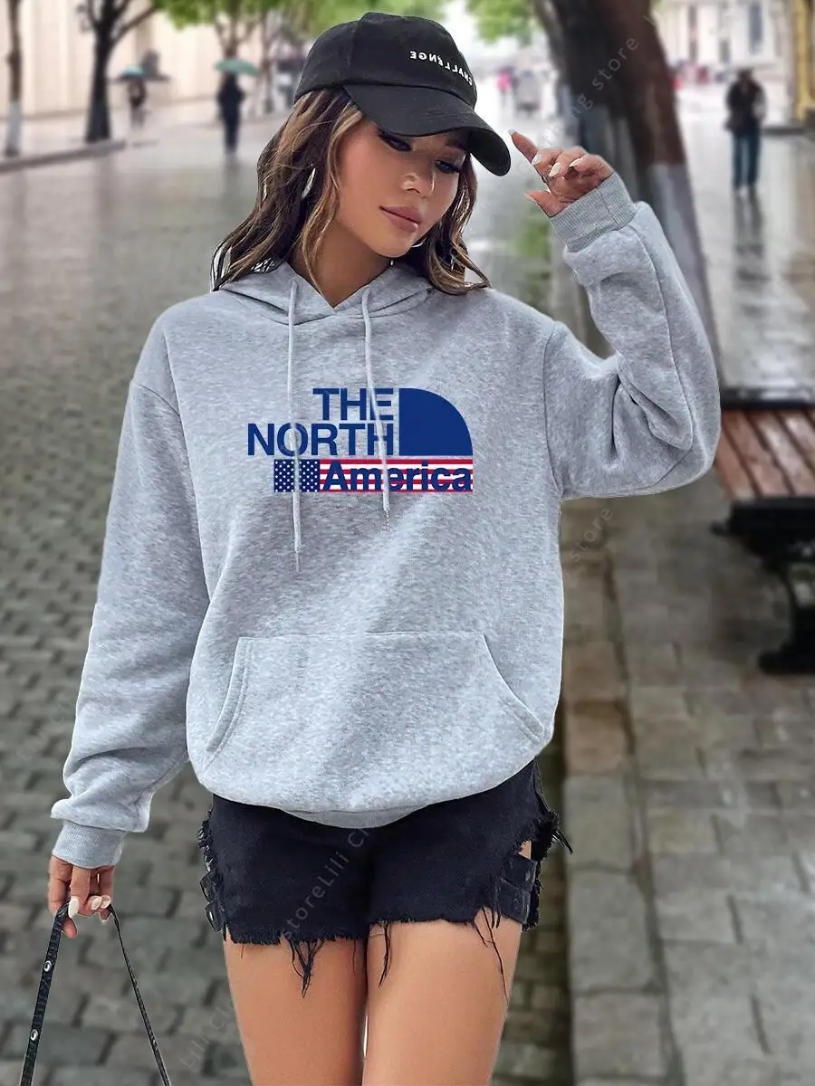 هوديز نسائية بطباعة حروف ورسوم - مراجعة Winter Clothing Trends For Women وسعره