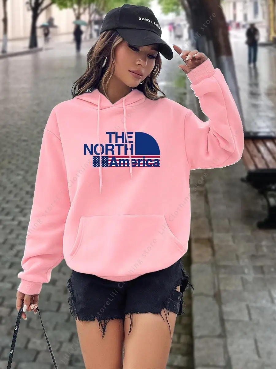 هوديز نسائية بطباعة حروف ورسوم - مراجعة Winter Clothing Trends For Women وسعره