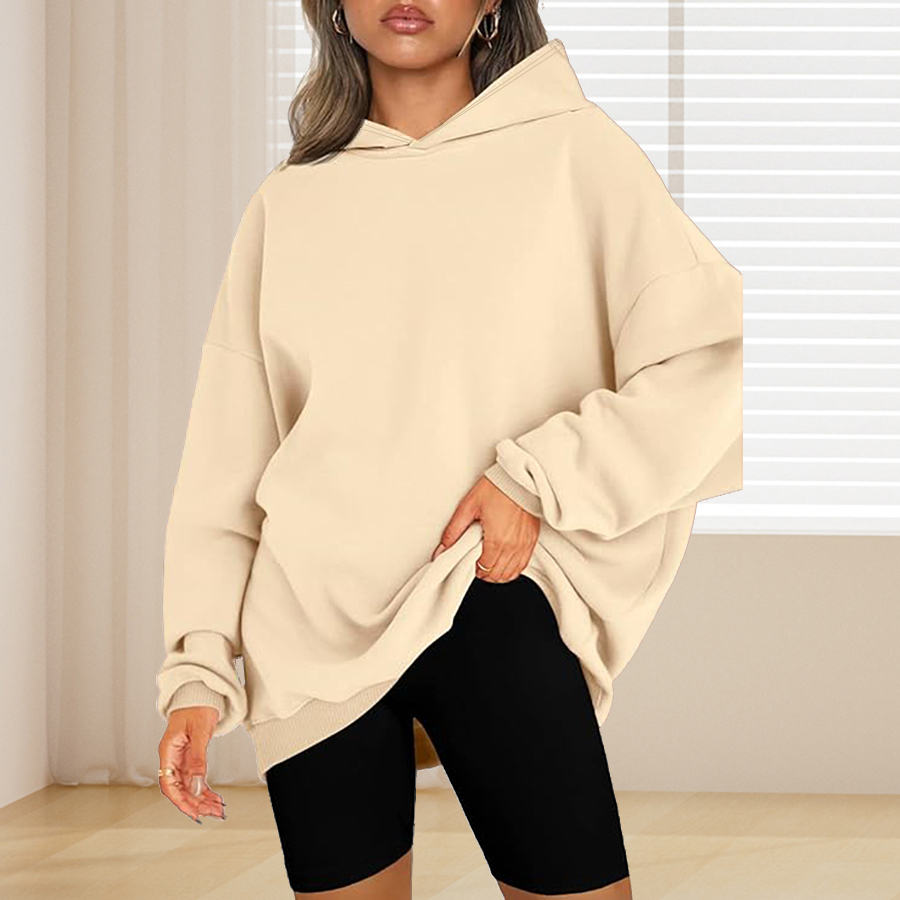 هوديي أساسي بلون سادة مقاس كبي - مراجعة Winter Clothing Color وسعره