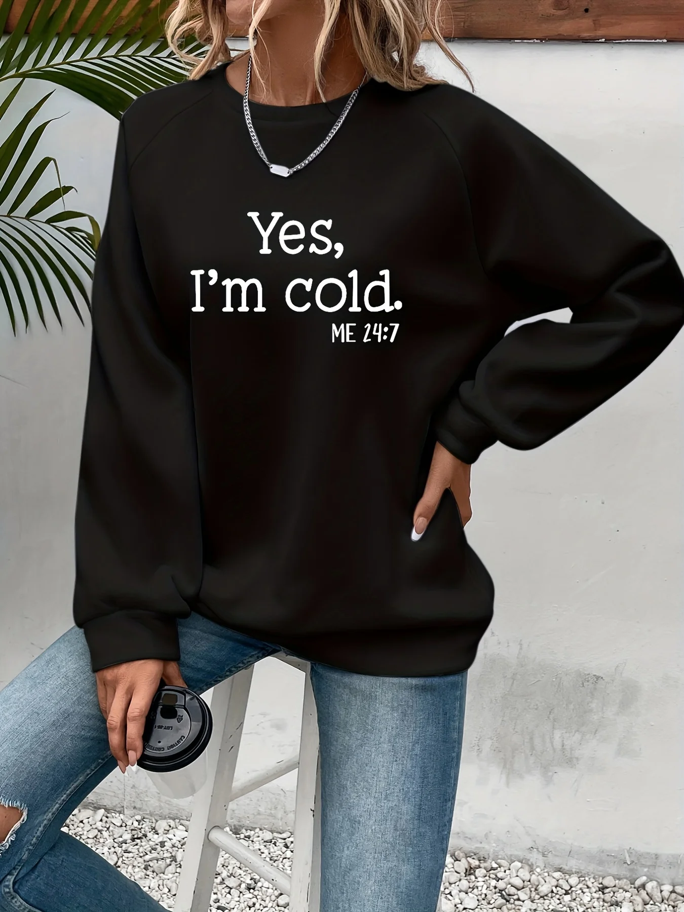نعم أنا بلوزات مطبوعة بأحرف با - مراجعة Winter Clothing Trends For Women وسعره