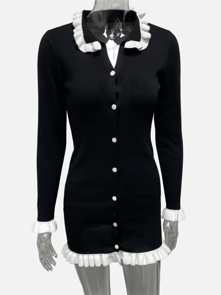 فستان قصير أنيق بأكمام طويلة ل - مراجعة Winter Clothing H&M وسعره