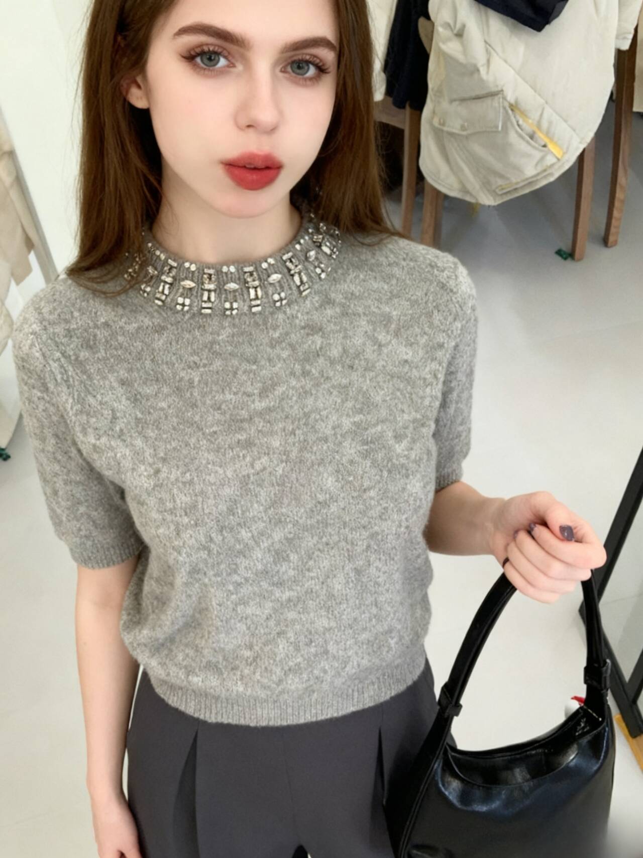 البلوزات لاعبا البلوفرات النسا - مراجعة Winter Clothing Looks وسعره