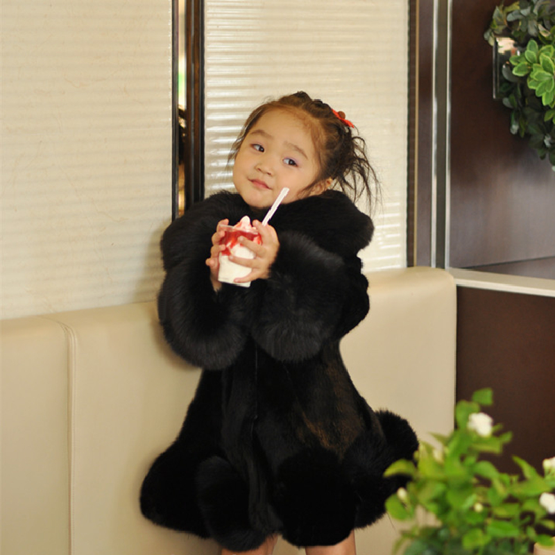 معطف فرو من فرو المنك الصناعي  - مراجعة Winter Clothing For 1 Year Old Girl وسعره