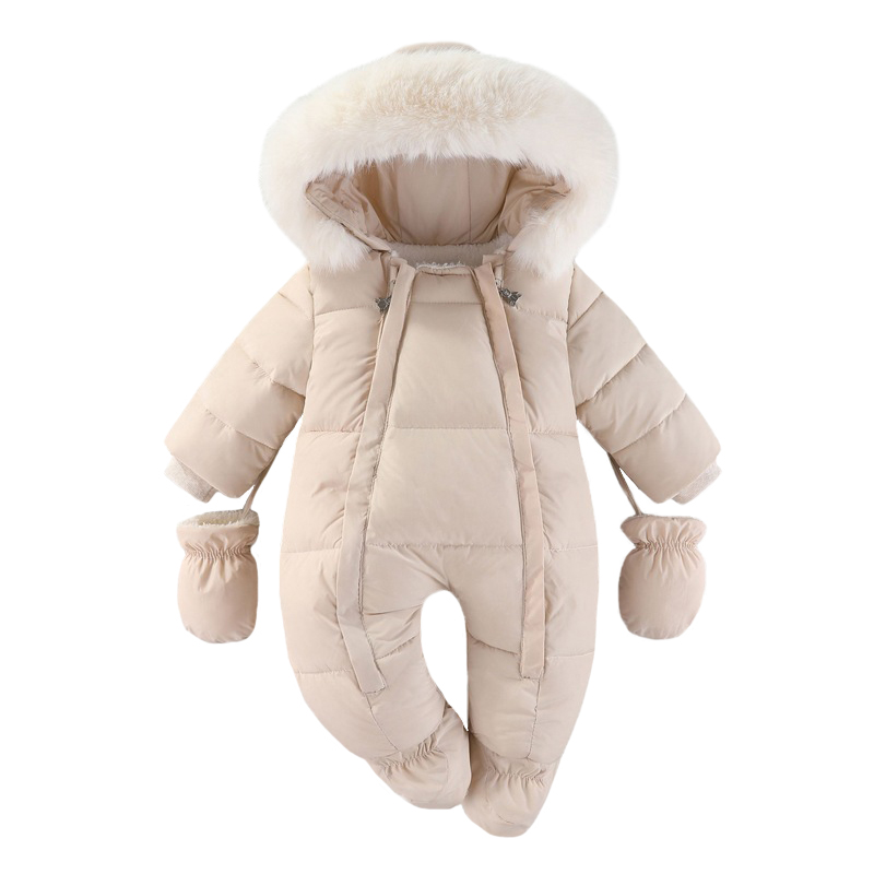 الشتاء الوليد الطفل رومبير مع  - مراجعة Winter Clothing For Baby Girl وسعره