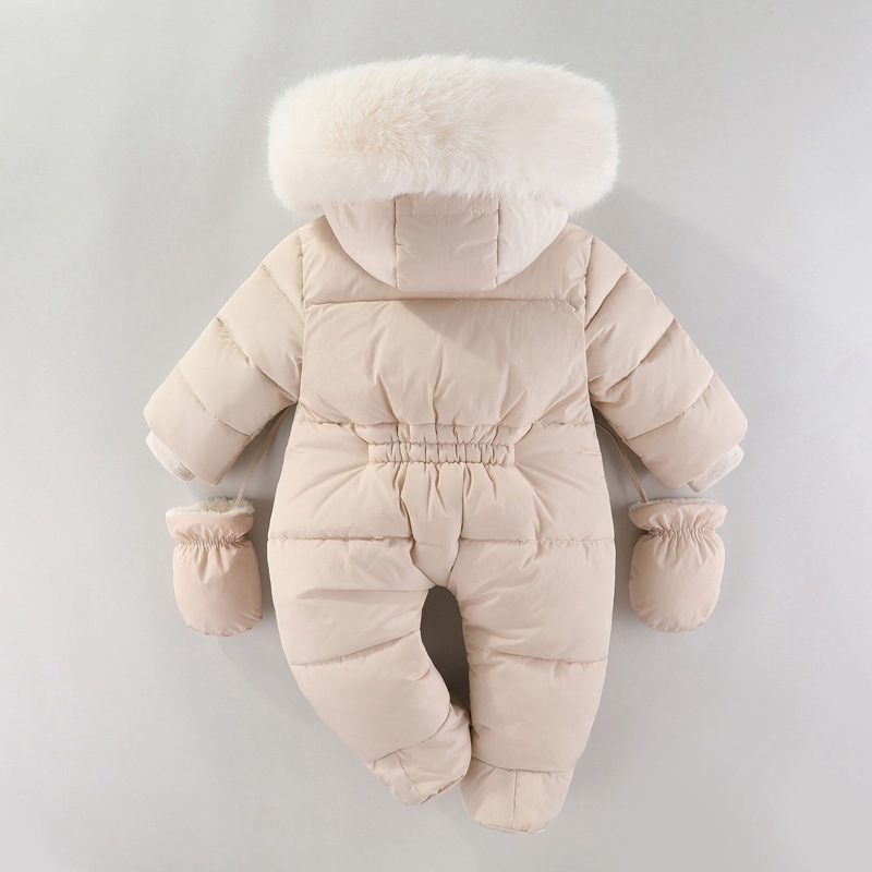 الشتاء الوليد الطفل رومبير مع  - مراجعة Winter Clothing For Baby Girl وسعره