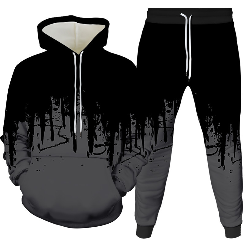 الحبر اللوحة ثلاثية الأبعاد مط - مراجعة Winter Clothing Hoodie وسعره