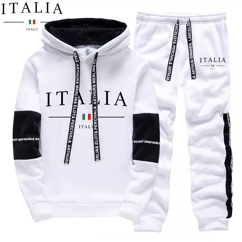 بدلة رياضية رجالية للخريف والش - مراجعة Winter Clothing Hoodie وسعره