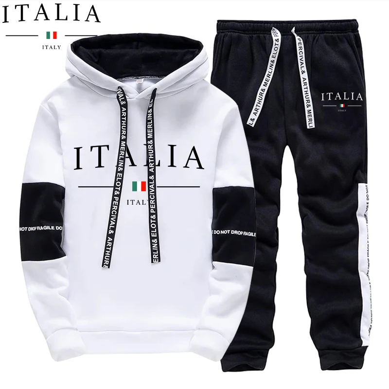 بدلة رياضية رجالية للخريف والش - مراجعة Winter Clothing Hoodie وسعره
